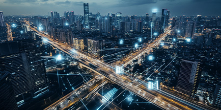 engineer team working together inspection quality robot arm in r